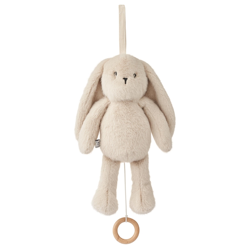 Baby Spieluhr Hase &#039;Makenna&#039; beige 23cm