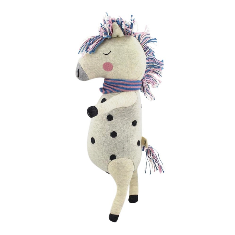 Bio Kuscheltier &#039;Rainbow Horse Bella&#039; Feinstrick 36cm