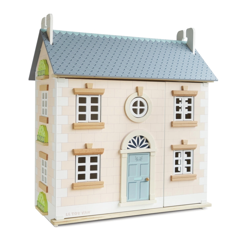 Puppenhaus Holz &#039;Bay Tree&#039; creme/graublau ab 3 Jahren