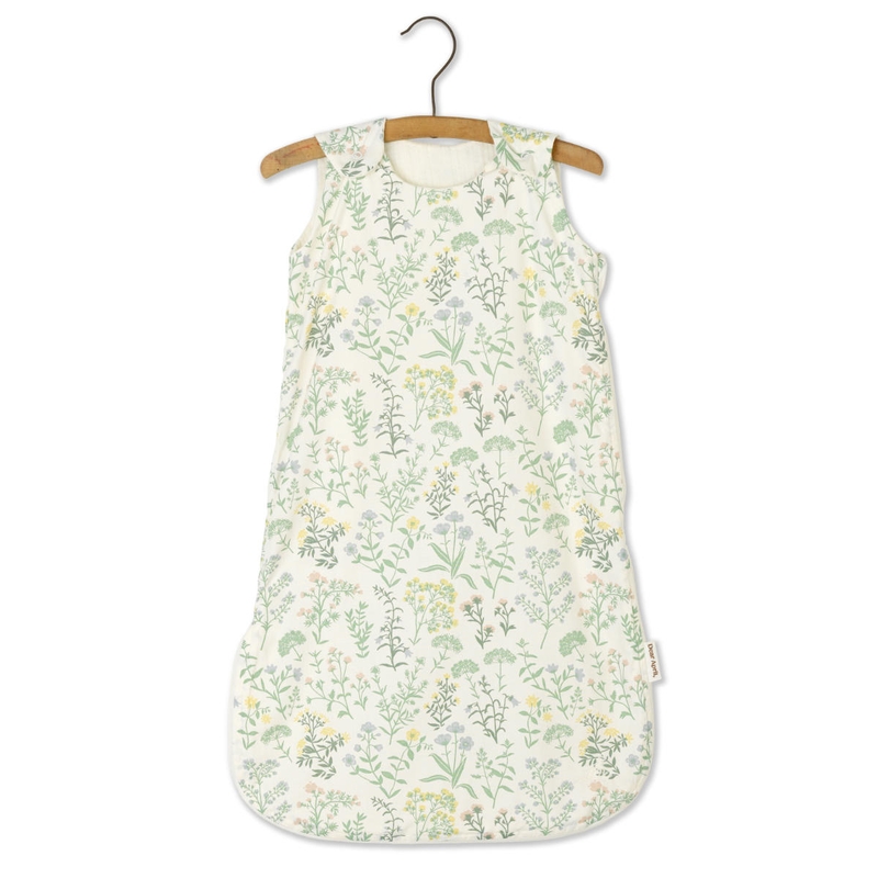 Bio Sommerschlafsack Blumen wendbar