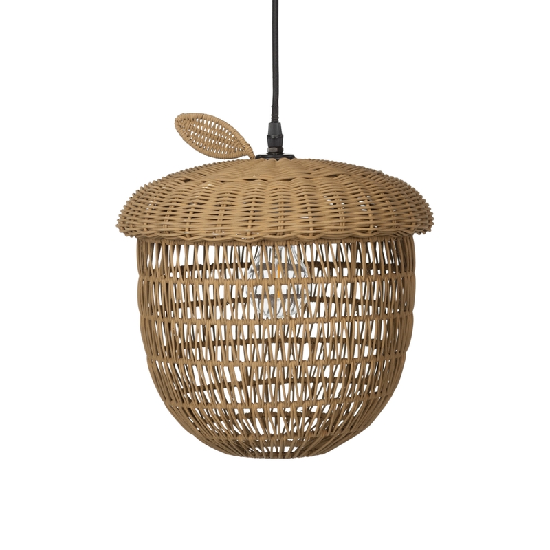 Hängelampe &#039;Veda&#039; Rattan 30cm