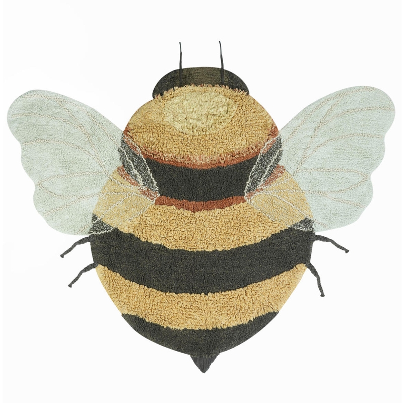 Kinderteppich Biene &#039;Bee&#039; 150cm waschbar