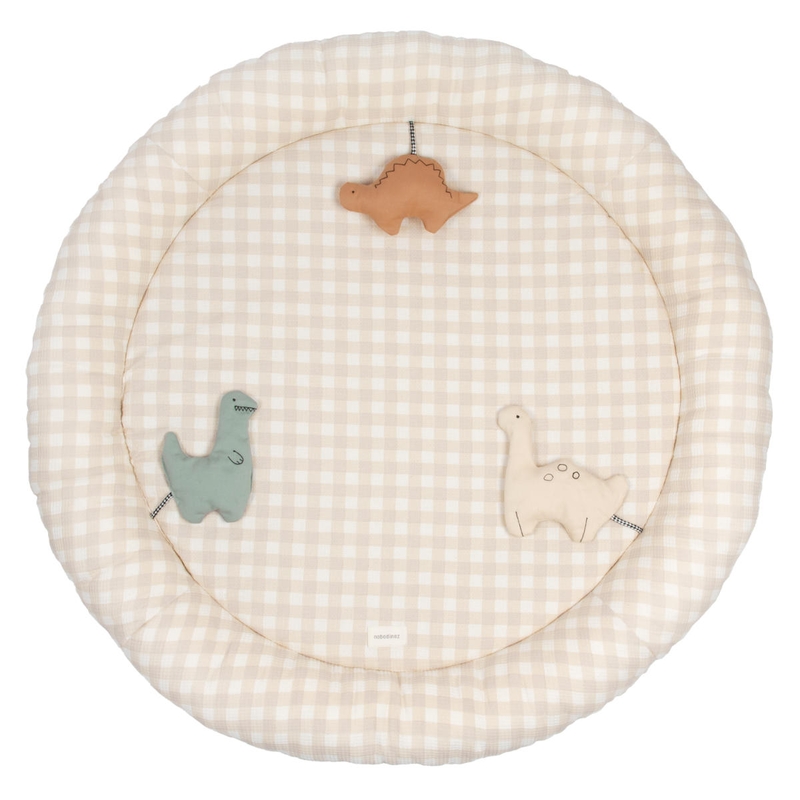 Baby Activity Spielmatte &#039;Dinos&#039; beige 100cm