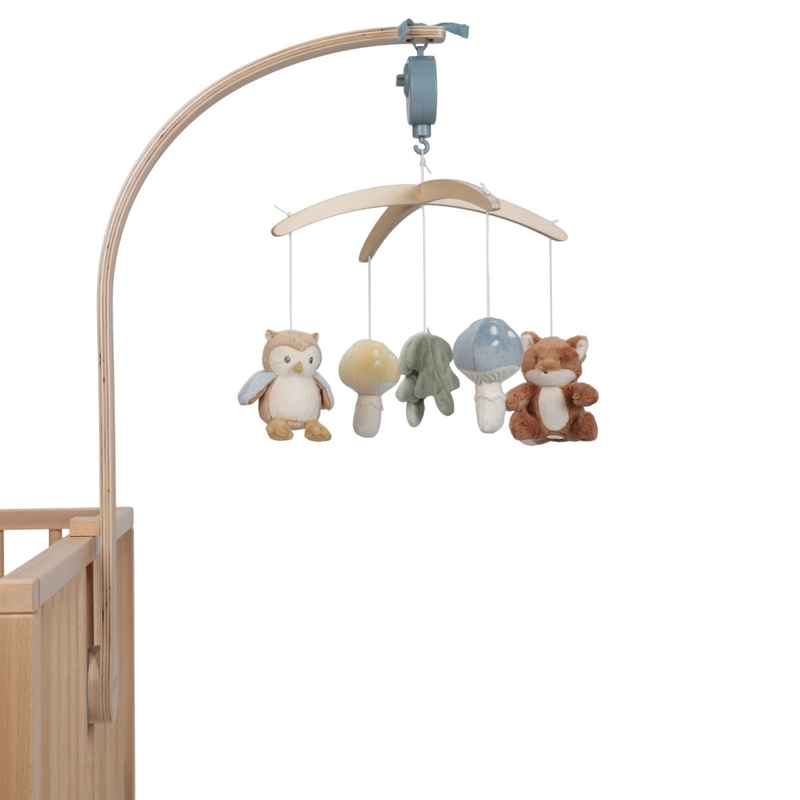 Musikmobile &#039;Forest Friends&#039; blau/beige