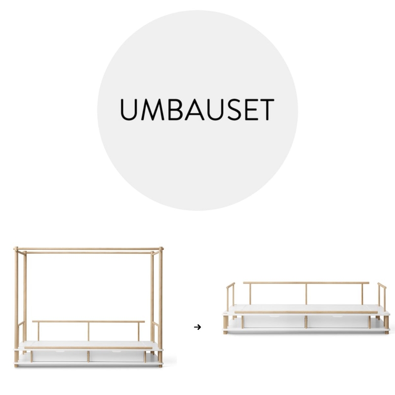 Umbauset - Himmelbett zum Bettsofa &#039;Camp&#039;