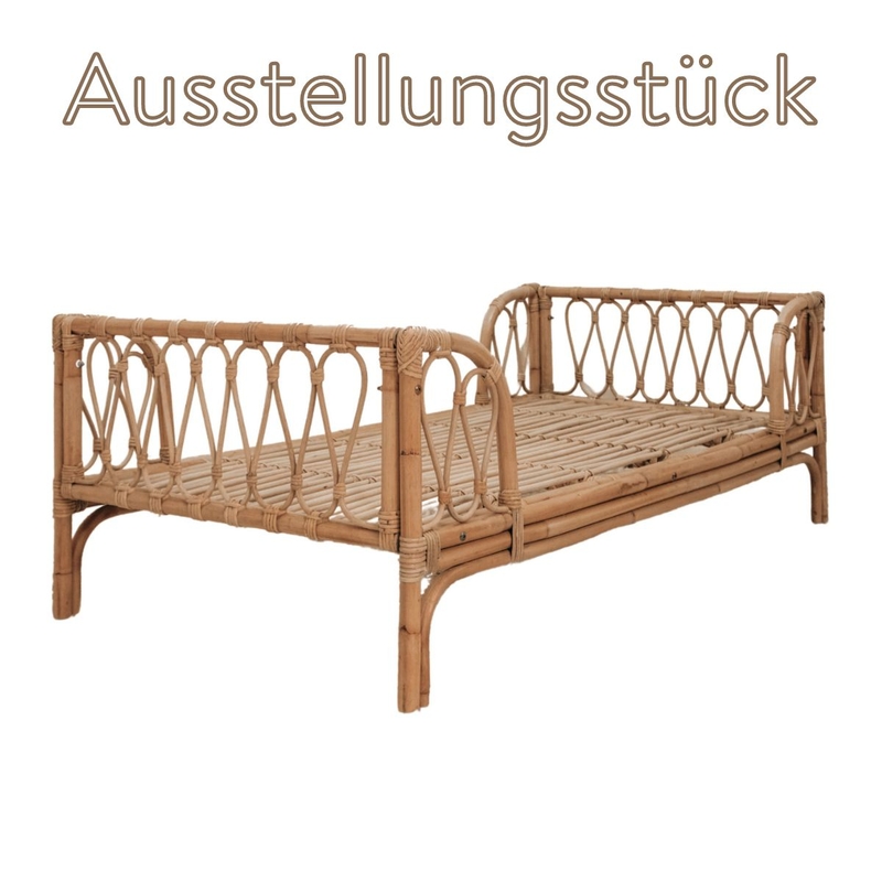 Ausstellungsstück Kinderbett Rattan Sam 70x140cm - nur Abholung